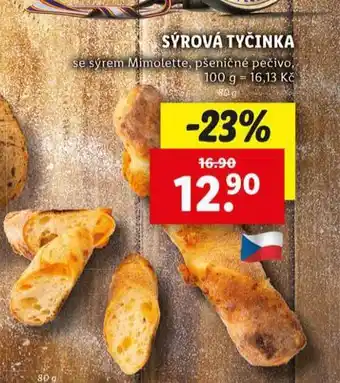 Lidl Sýrová tyčinka nabídka