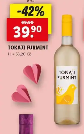 Lidl Tokaji furmint nabídka