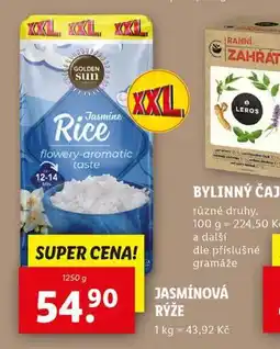 Lidl Jasmínová rýže nabídka