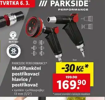 Lidl Multifunkční postřikovací pistole / postřikovač nabídka