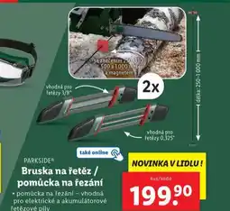 Lidl Bruska na řětez / pomůcka na řezání nabídka