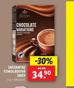 Lidl Instantní čokoládová směs nabídka