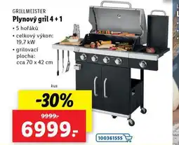 Lidl Plynový gril 4+1 nabídka