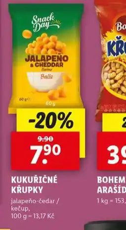 Lidl Kukuřičné křupky nabídka