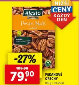 Lidl Pekanové ořechy nabídka