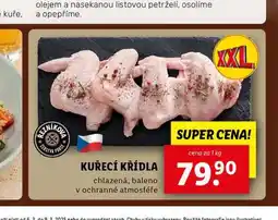 Lidl Kuřecí křídla nabídka