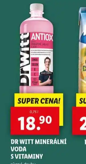 Lidl Dr witt minerální voda s vitamíny nabídka