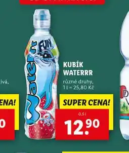 Lidl Kubík waterrr nabídka