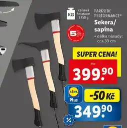 Lidl Sekera / sapina nabídka