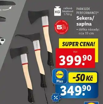 Lidl Sekera / sapina nabídka