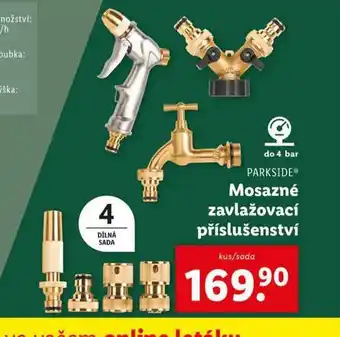 Lidl Mosazsné zavlažovací příslušenství nabídka