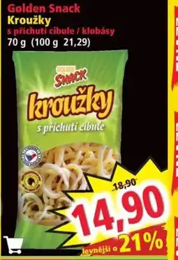 Norma Golden Snack Kroužky nabídka