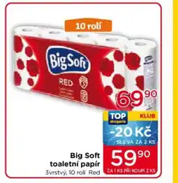 TOP drogerie Big Soft toaletní papír nabídka