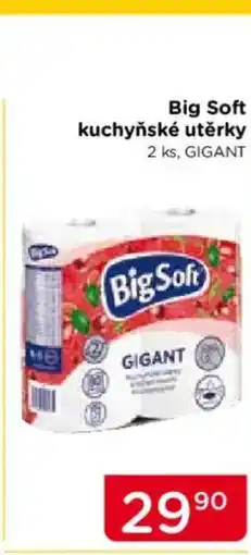 TOP drogerie Big Soft kuchyňské utěrky nabídka