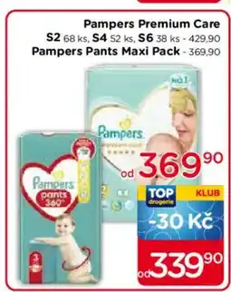 TOP drogerie Pampers Premium Care nabídka