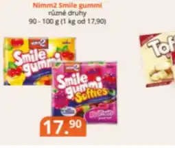 Potraviny CZ Nimm2 Smile gummi nabídka