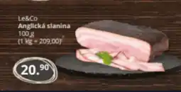 Potraviny CZ Le&Co Anglická slanina nabídka