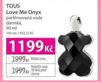 Hebe TOUS Love Me Onyx nabídka