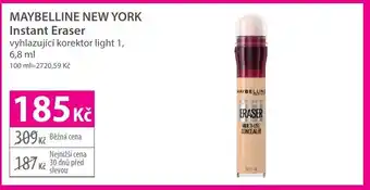 Hebe MAYBELLINE NEW YORK Instant Eraser nabídka