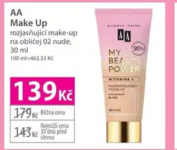 Hebe AA Make Up nabídka