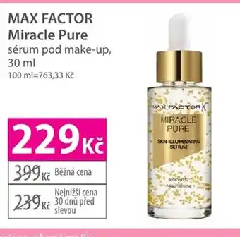 Hebe MAX FACTOR Miracle Pure nabídka