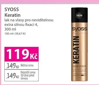 Hebe SYOSS Keratin nabídka