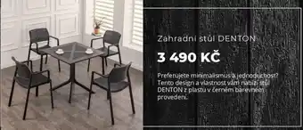 Kondela Zahradní stůl DENTON nabídka