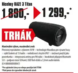 COMFOR Niceboy RAZE 3 Titan nabídka