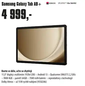 COMFOR Samsung Galaxy Tab A9+ nabídka