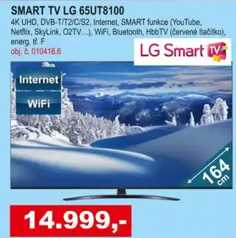 Elektro Spáčil SMART TV LG 65UT8100 nabídka