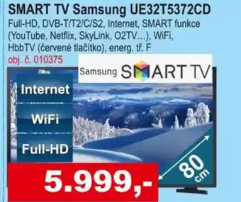 Elektro Spáčil SMART TV Samsung UE32T5372CD nabídka