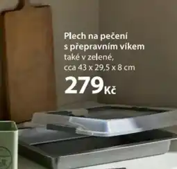 NKD Plech na pečení s přepravním víkem také v zelené, nabídka