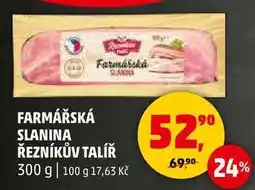 Penny Market FARMÁŘSKÁ SLANINA ŘEZNÍKŮV TALÍŘ, 300 g nabídka