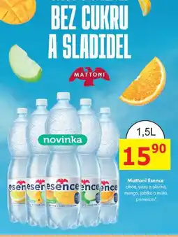 BENE Nápoje Mattoni Esence 1,5l nabídka