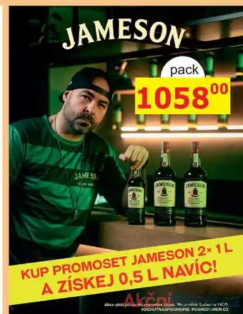 BENE Nápoje Jameson whisky 2x1 l nabídka