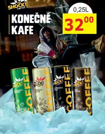 BENE Nápoje SHOCK! COFFEE KONEČNĚ KAFE 0,25L nabídka