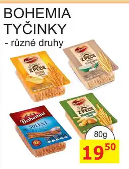 BENE Nápoje BOHEMIA TYČINKY - různé druhy 80g nabídka