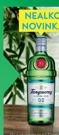 BENE Nápoje Tanqueray Alcohol Free 0,7l 0% nabídka