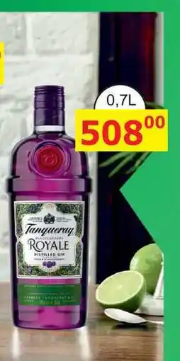 BENE Nápoje Tanqueray Blackcurrant Royale Gin 0,7l 41,3% nabídka