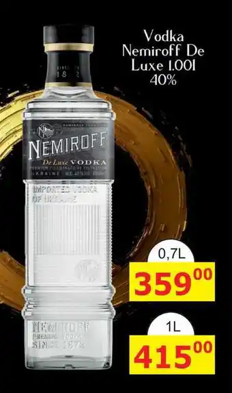 BENE Nápoje Vodka Nemiroff De Luxe 1.001 40% 0,7l nabídka