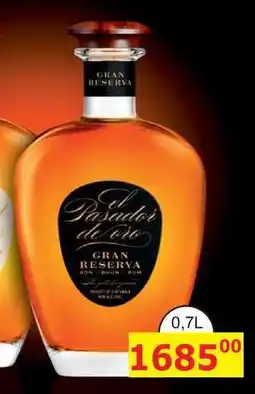 BENE Nápoje El Pasador de Oro Gran Reserva, 40%, 0,7l nabídka