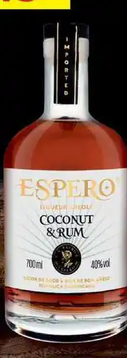 BENE Nápoje SPERO COCONUT & RUM 40% vol 700ml nabídka