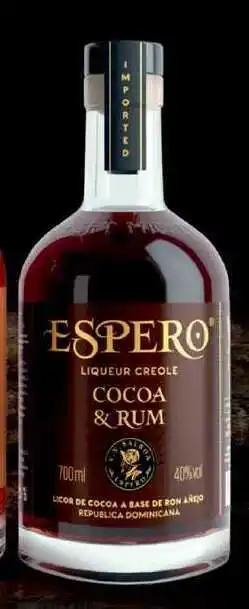 BENE Nápoje ESPERO LIQUEUR CREOLE 700ml COCOA & RUM 40% nabídka