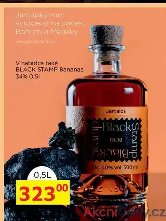 BENE Nápoje BLACK STAMP Bananas 34% 0,5L nabídka