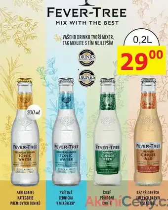 BENE Nápoje FEVER-TREE PREMIUM INDIAN TONIC WATER 0,2L nabídka