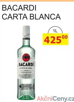 BENE Nápoje Bacardi Carta Blanca 1l nabídka