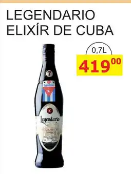 BENE Nápoje LEGENDARIO ELIXÍR DE CUBA 0,7L nabídka