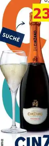 BENE Nápoje CINZANO PROSECCO 0,75l nabídka