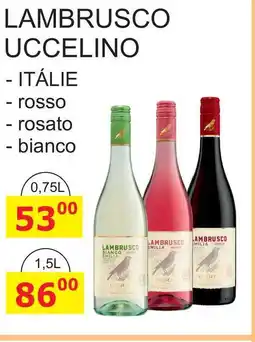 BENE Nápoje LAMBRUSCO UCCELINO 1,5L nabídka