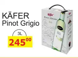 BENE Nápoje KÄFER Pinot Grigio 3L nabídka